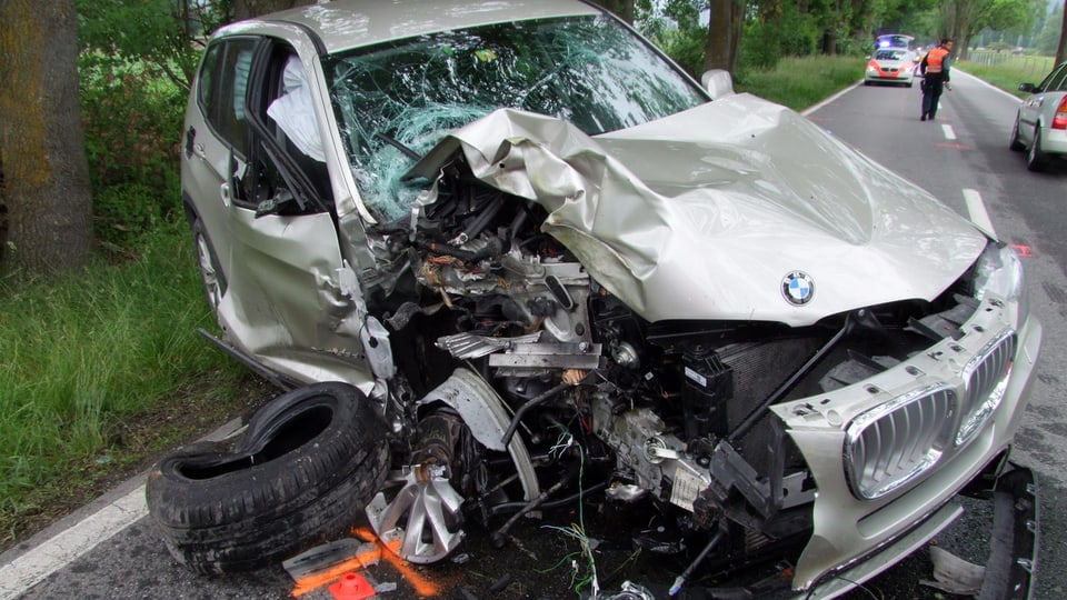 In auto grisch ch'è demolì dal tuttafatg.