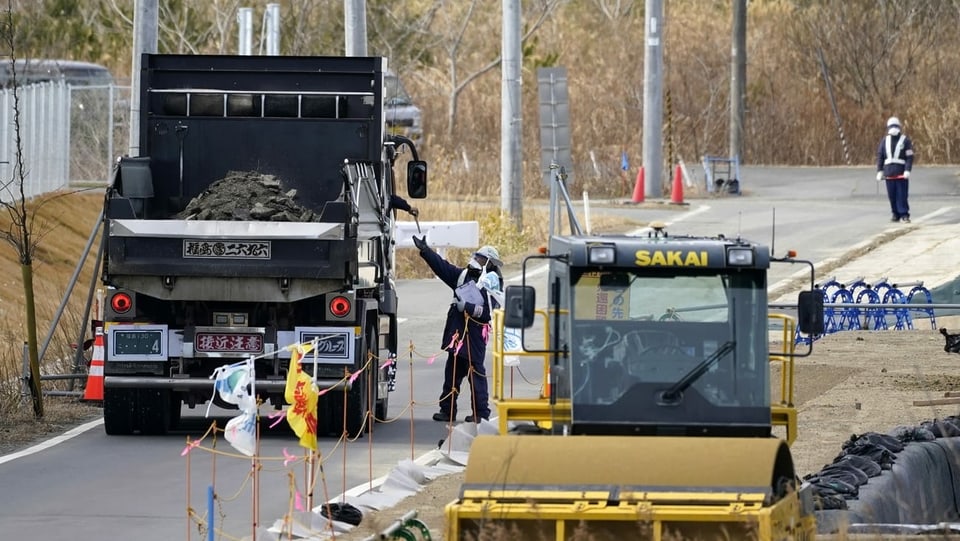 Lavurs da dismetter a Fukushima
