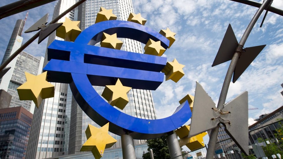 La sedia da la Banca a Frankfurt. 