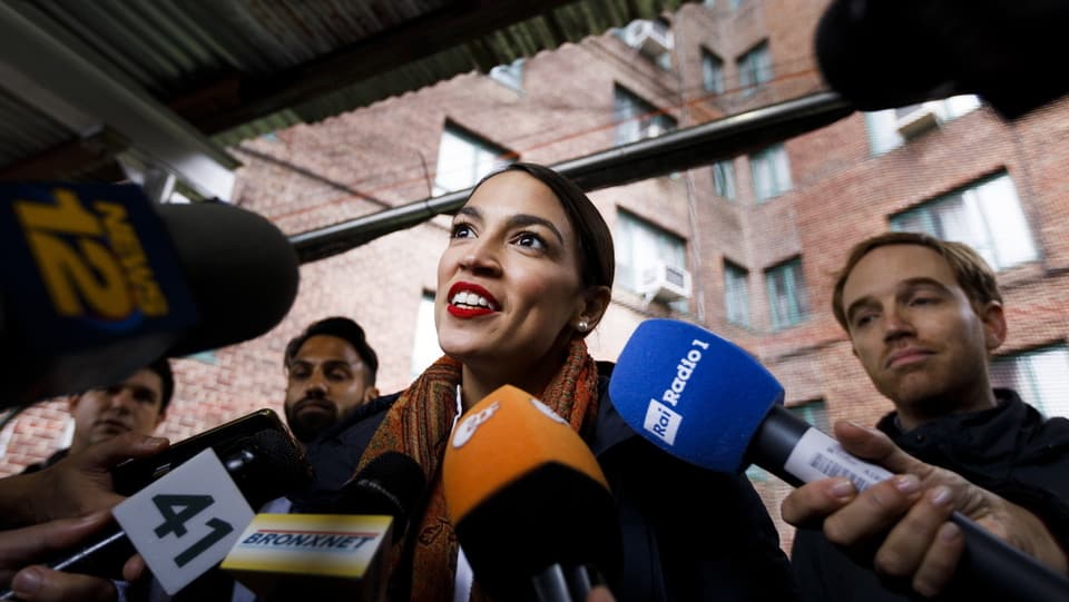 Foto da Alexandria Ocasio-Cortez