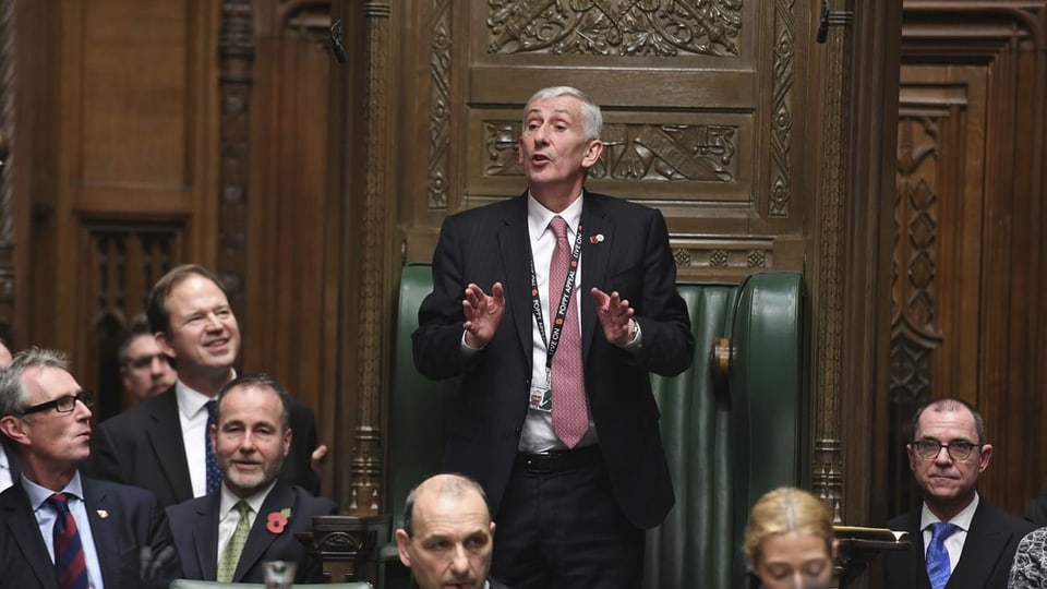 Lindsay Hoyle, il nov pledader dal parlament britannic.