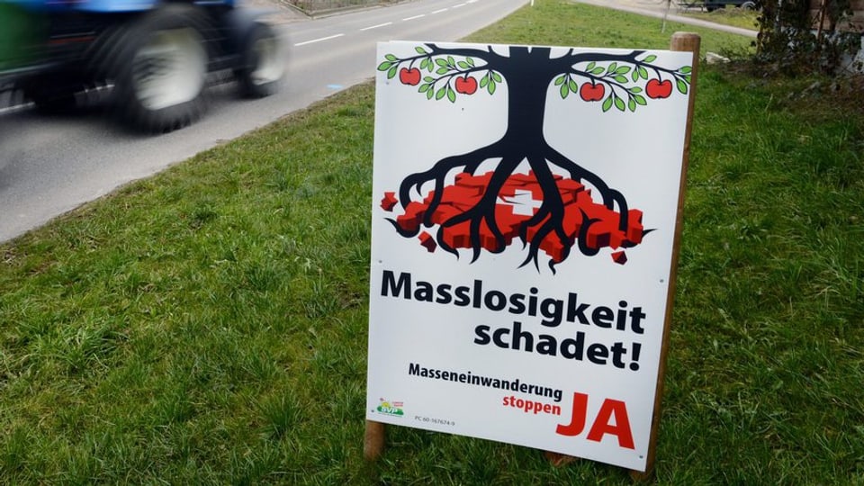 In placat da l'iniziativa cunter l'immigraziun da massa