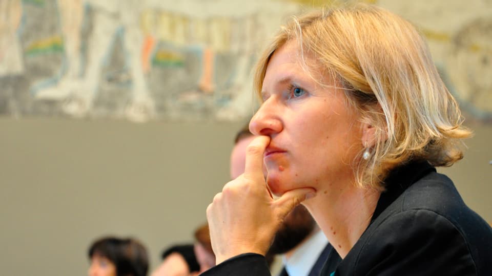 Sandra Locher è er deputada en il cussegl grond.