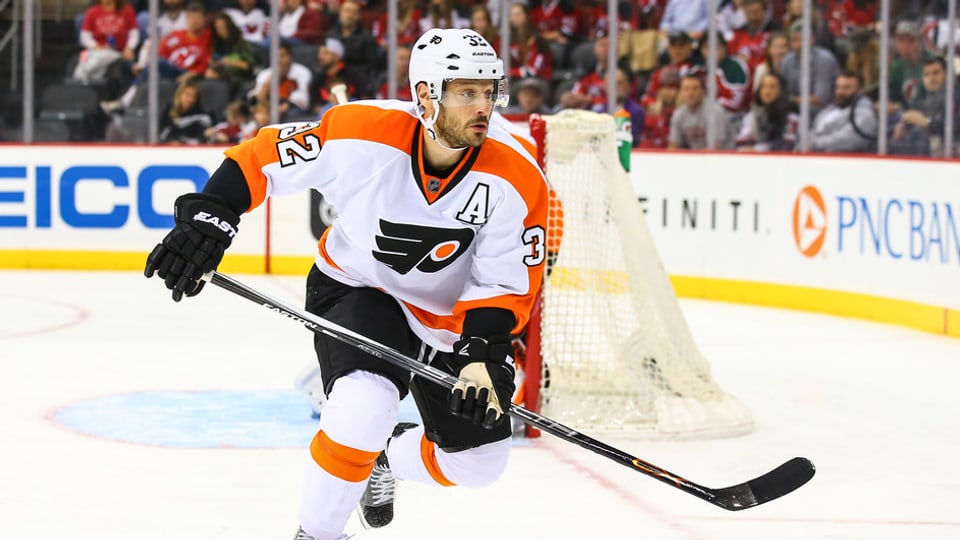 Mark Streit en il dress dals Philadelphia Flyers.