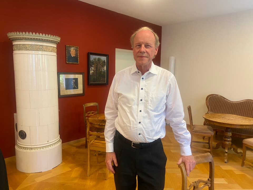 Gondini Fravi, il president dal cussegl d'administraziun dal hotel Fravi.