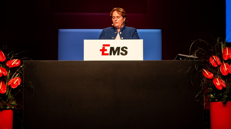Magdalena Martullo-Blocher ha ludà il svilup da l'EMS Chemie.