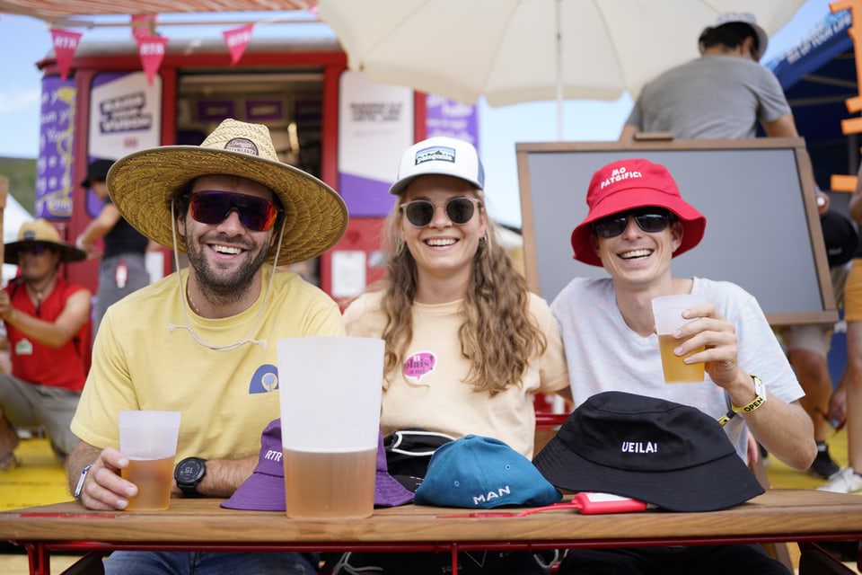 Ein wichtiger Punkt beim Festival ist die Zeit mit Freunden.