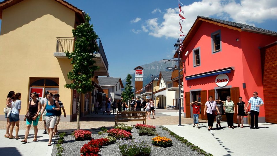 L'Outlet a Landquart.