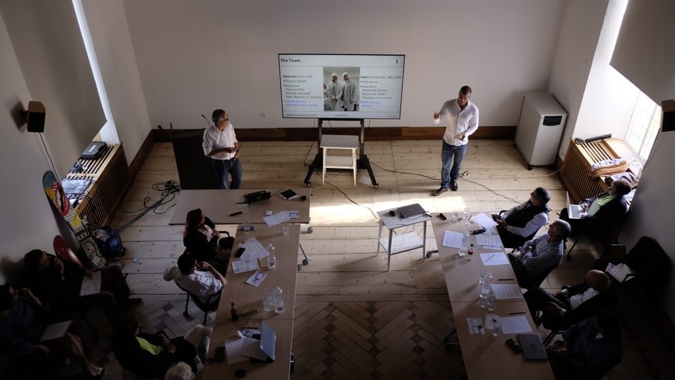 Startup-Veranstaltung in Schluein