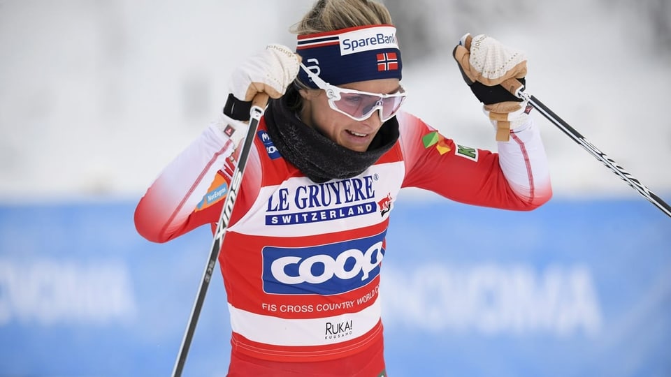 Purtret da Therese Johaug. 