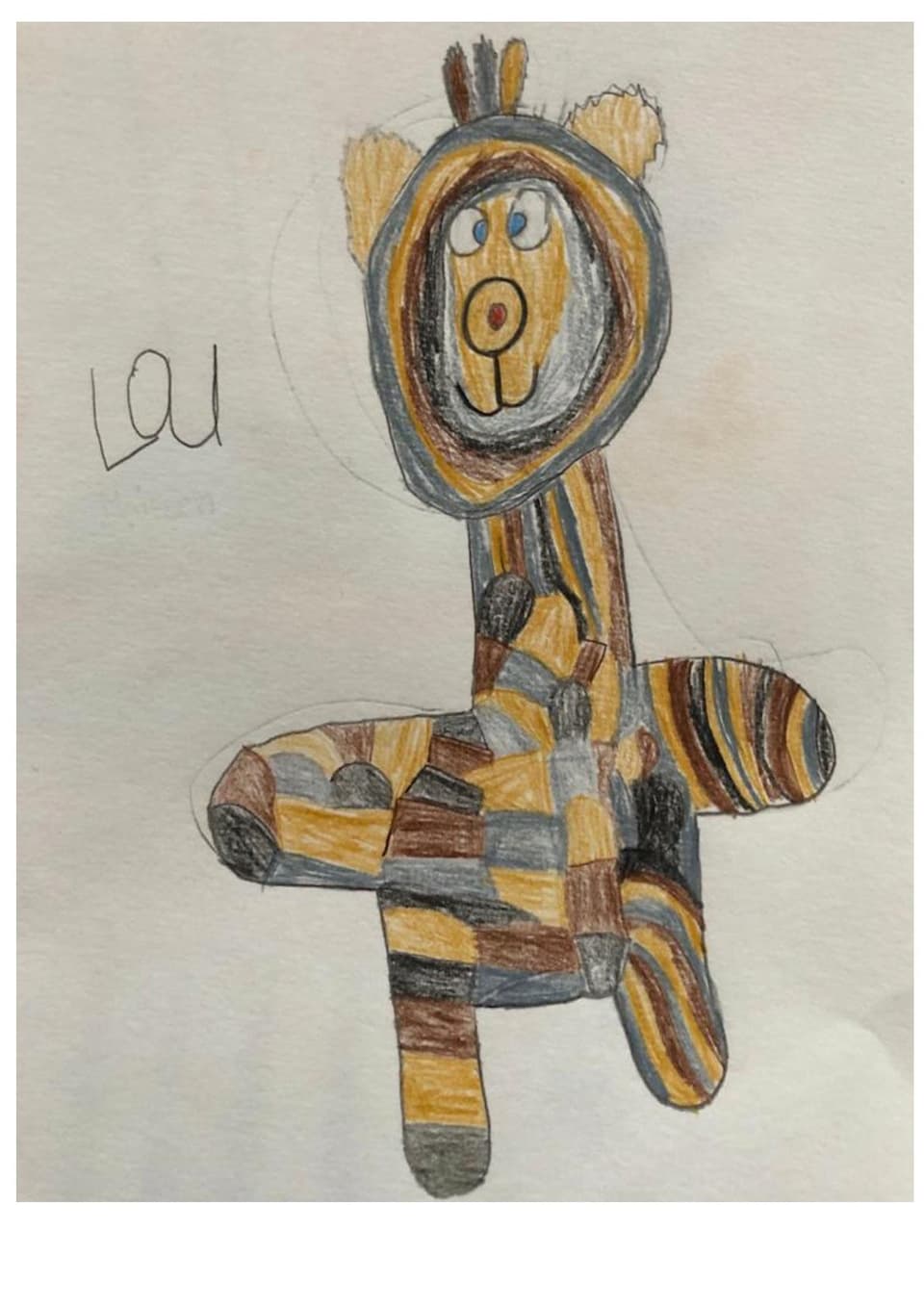 Il maletg fa Lou Kinderzeichnung