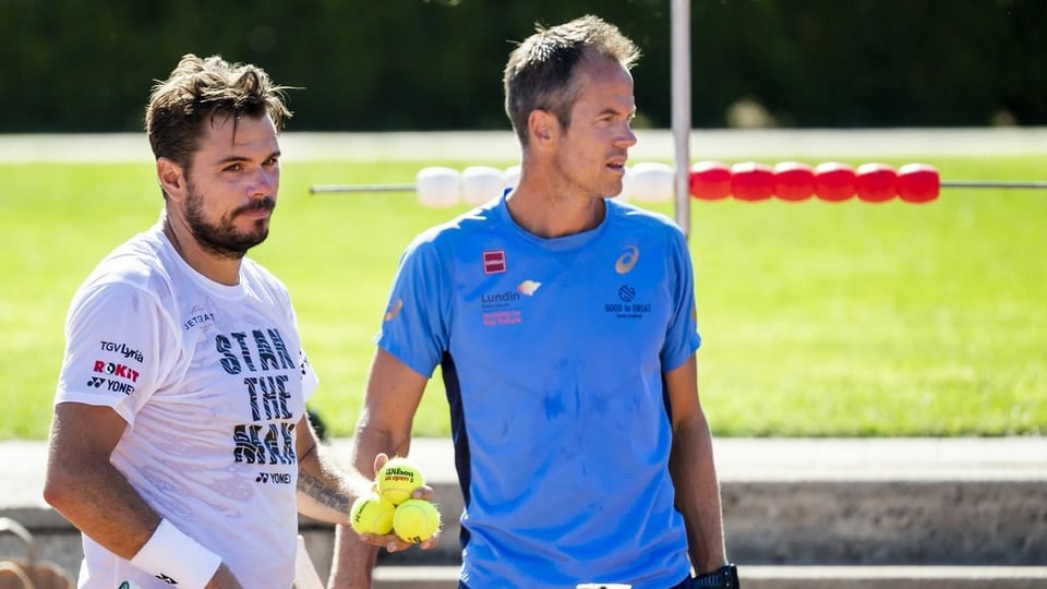 Stan Wawrinka e Magnus Norman