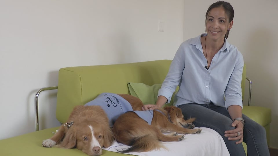 Tiergestützte Therapie mit Eveline Giossi