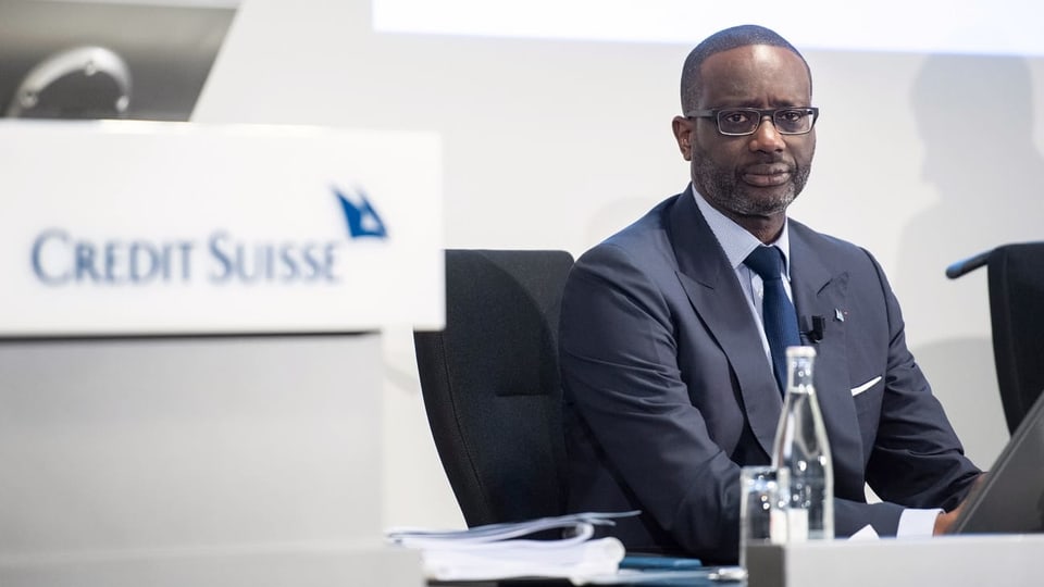 Il schef da la Credis Suisse Tidjane Thiam.