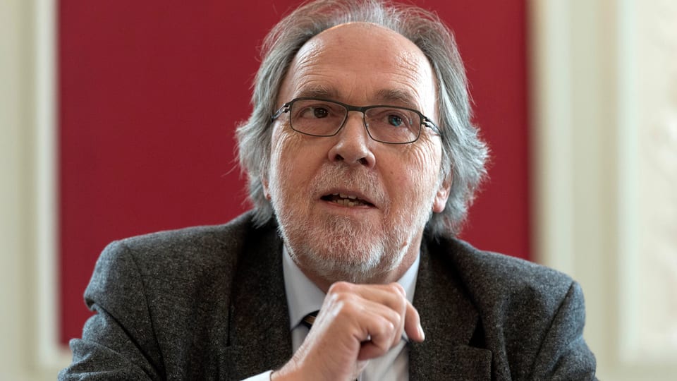 Il procuratur public dal Tessin Dick Marty che declera.