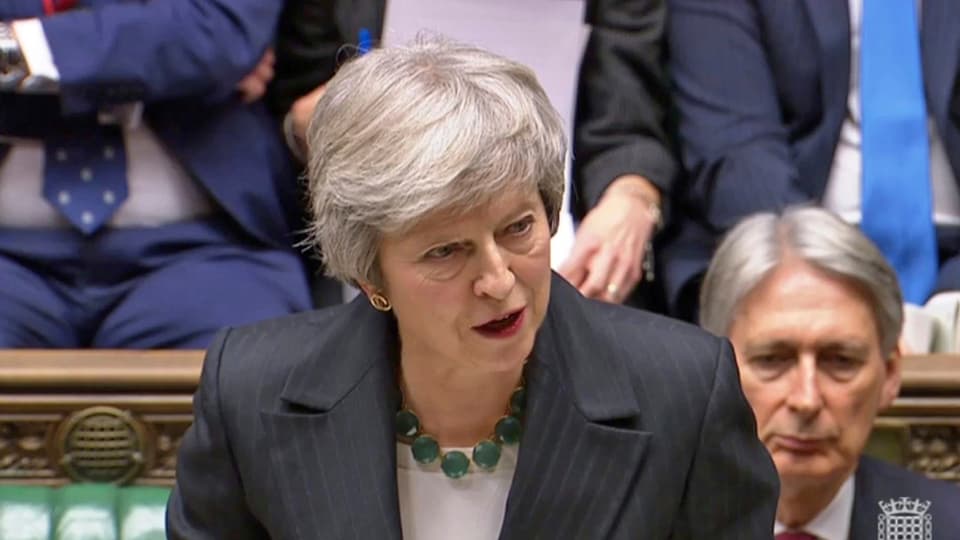 May discurra en il parlament.