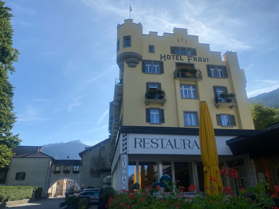Impressiuns dal hotel Fravi ad Andeer.