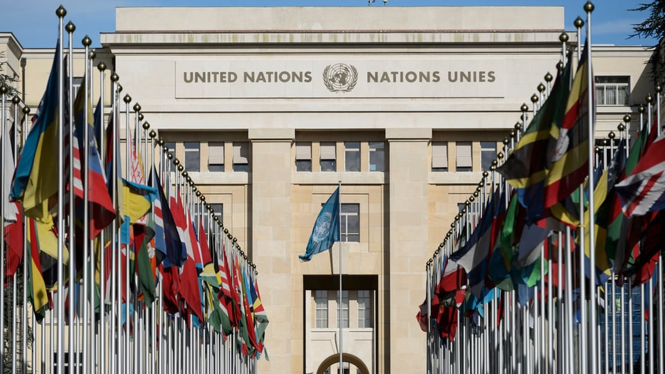 Palais des nations a Genevra