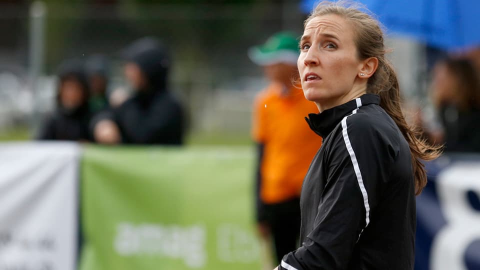 purtret da l'atleta Nicole Büchler