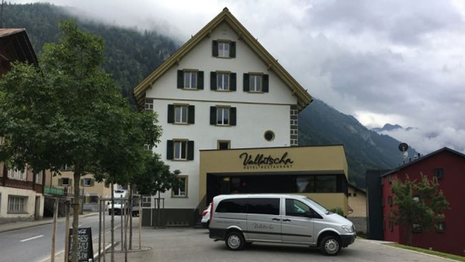 Hotel Vallatscha a Curaglia.