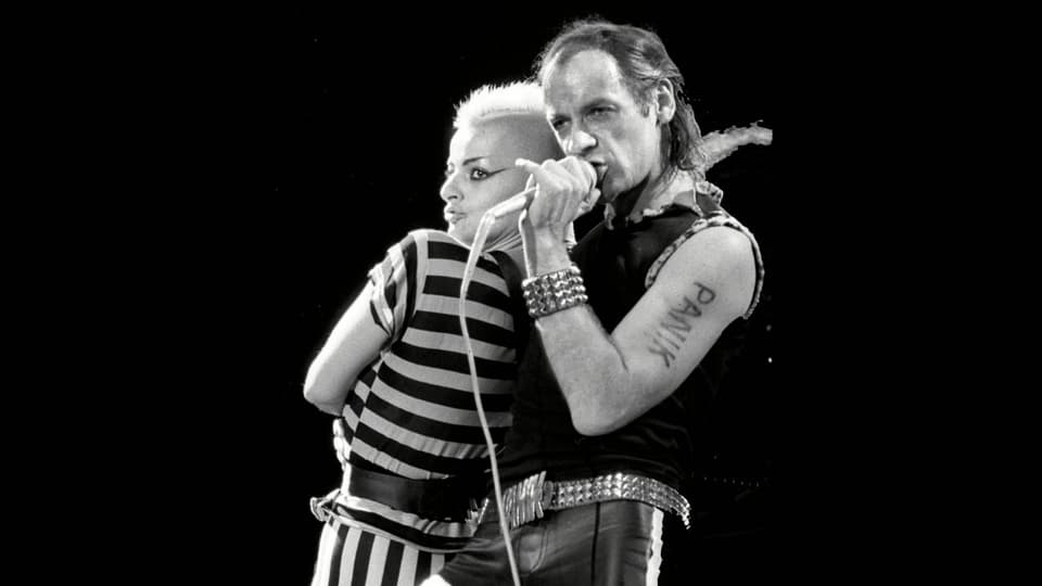 Nina Hagen ensemen cun Udo Lindenberg sin tribuna.