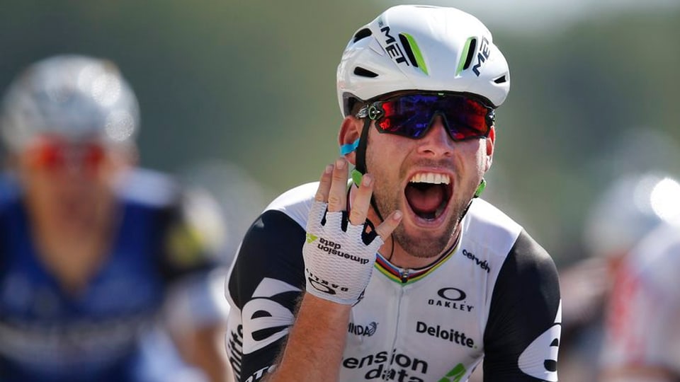 Mark Cavendish tar sia victoria a la 14avla etappa dal Tour de France.