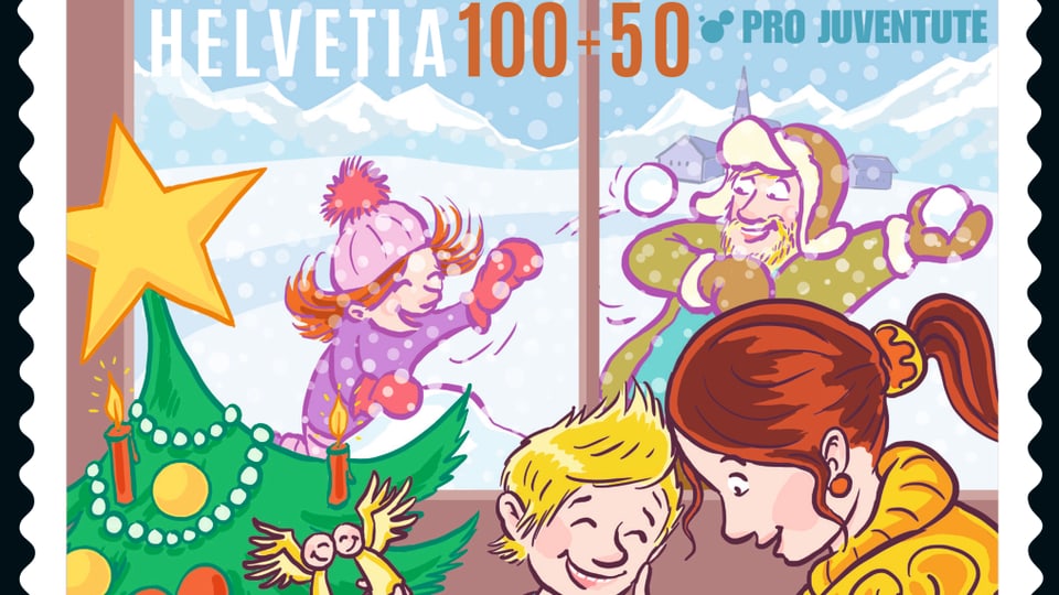 La marca postala da la Pro Juventute da quest onn dad in franc ha in supplement da 50 raps per la Pro Juventute.