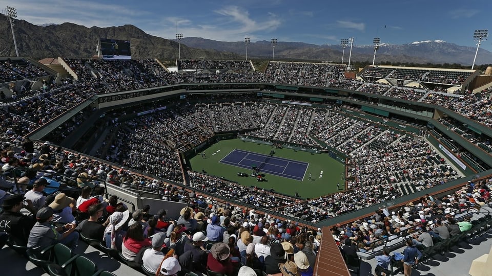 Turnier ad Indian Wells.