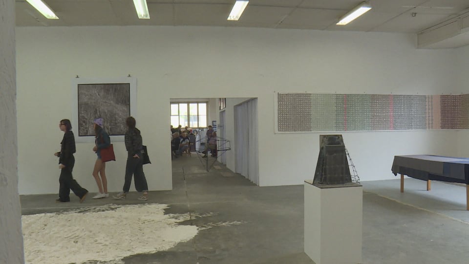 Ina part da l'exposiziun en la «Scala Trun».