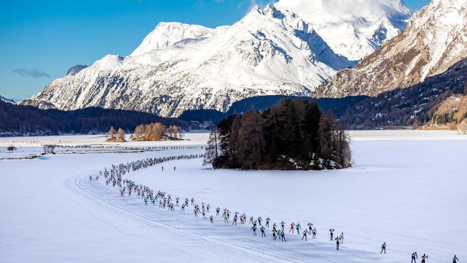 Engadin Skimarathon in Graubünden