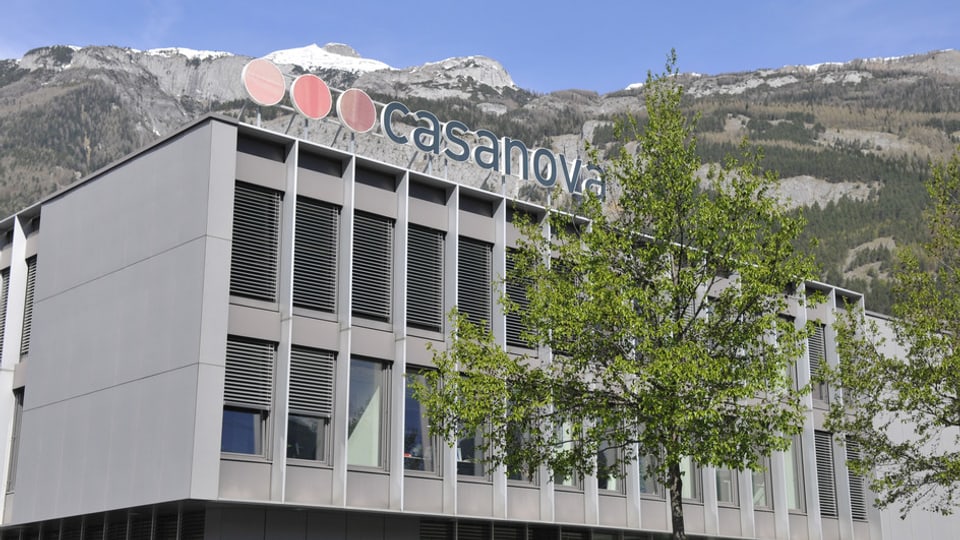 Il bajetg da la Casanova Druck und Verlag AG a Cuira.