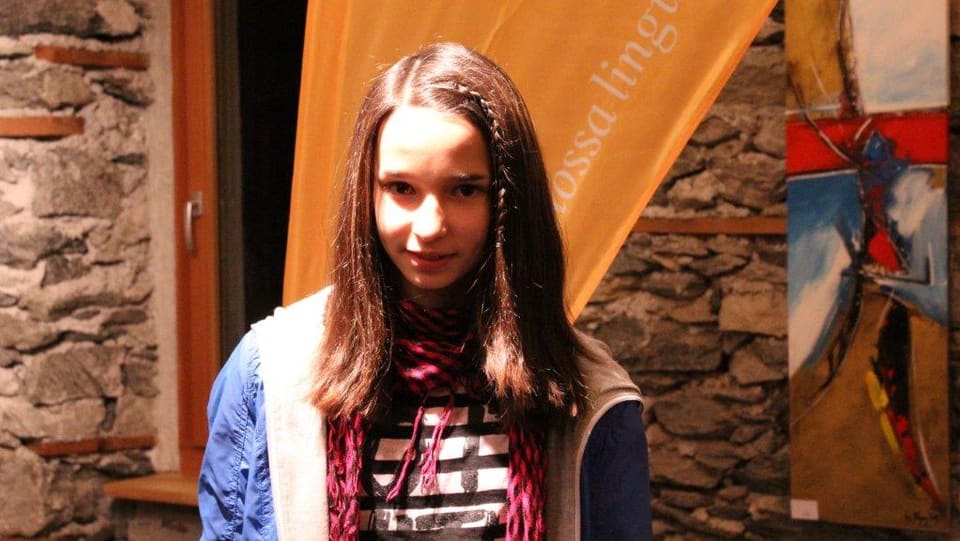 Leila Seeli da Vuorz, la victura da la Surselva da la categoria 5./6. classa.