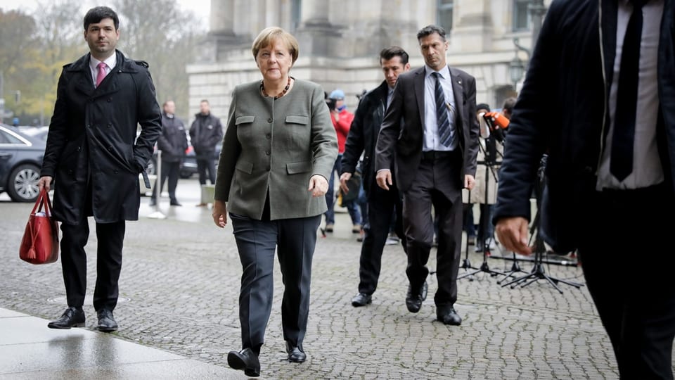 Purtret dad Angela Merkel. 