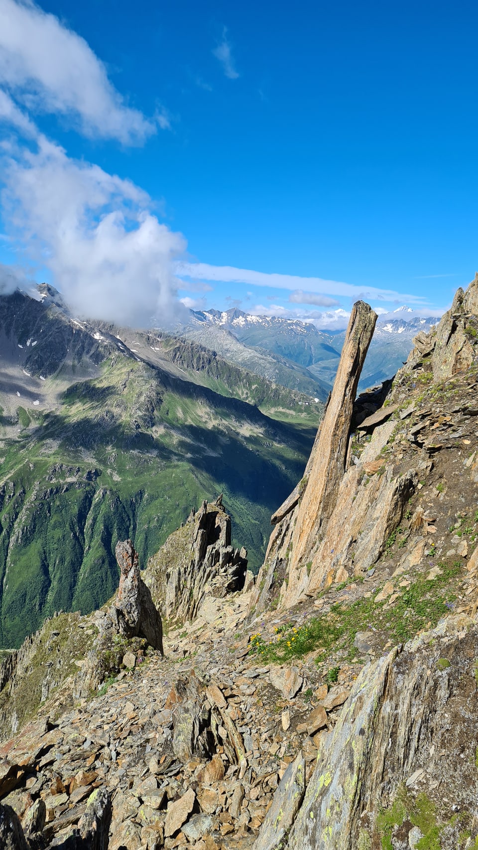 Sur l'Alpetlilücke envers il Rossbodenstock