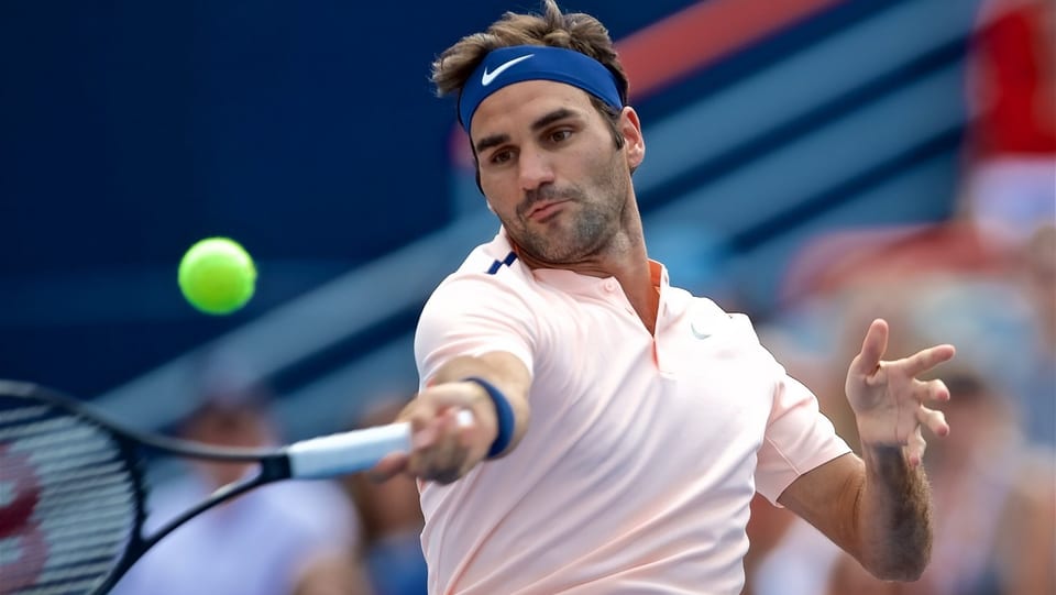 Tennis: Roger Federer en final da Montreal