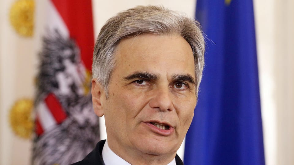 Il chancelier austriac Werner Faymann (SPÖ)
