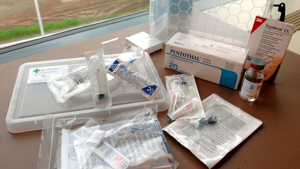 In uschenumna «kit» per l'assistenza al suicidi en Belgia. 