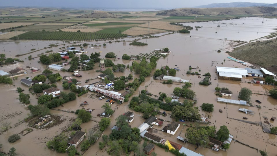 Unwetter in Griechenland