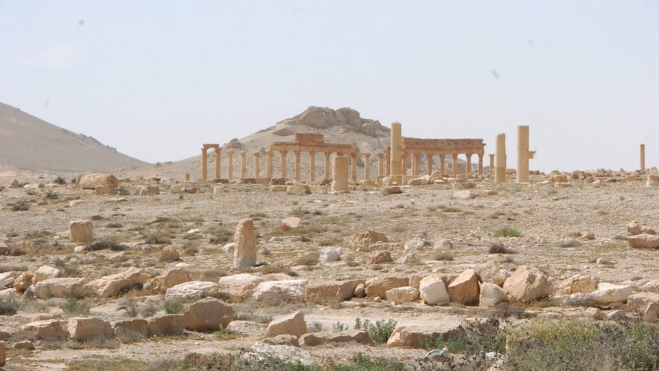 La citad veglia, antica da Palmyra en Siria