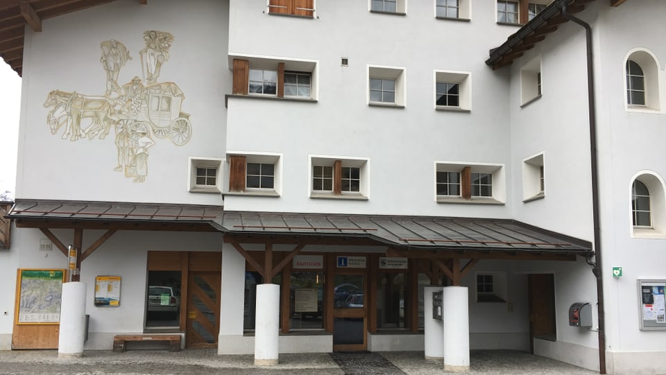 La chasa communala a Curaglia.