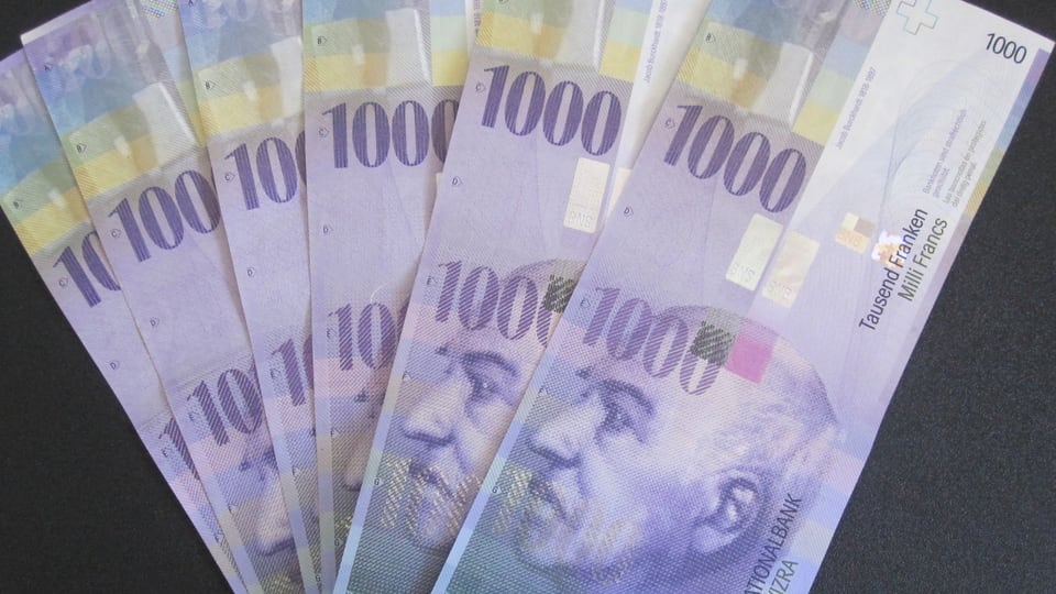 6 notas da melli en furma da ventagl