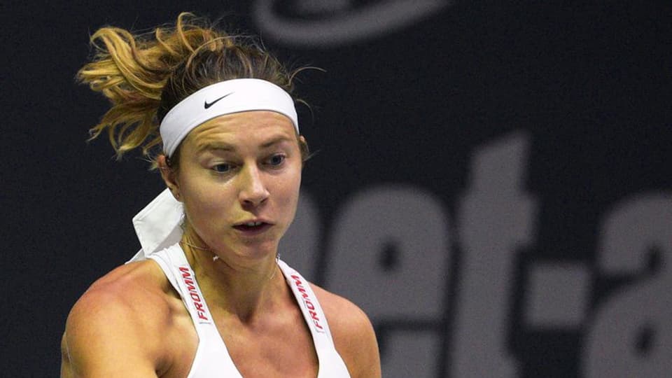 la giugadra da tennis Stefanie Vögele