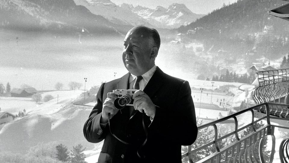 Alfred Hitchock verbrachte regelmässig die Winterferien in St.Moritz