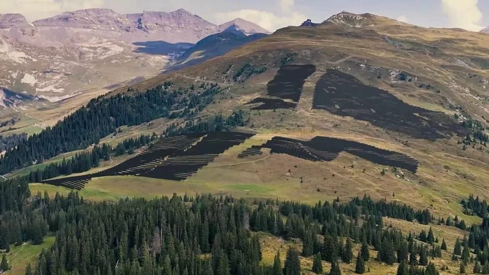 Solaranlage Alp da Schnaus