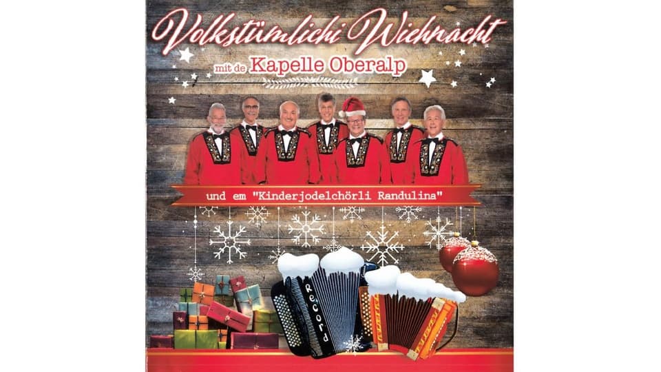 La chapella Oberalp e ses disc da Nadal La chapella Oberalp e ses disc da Nadal