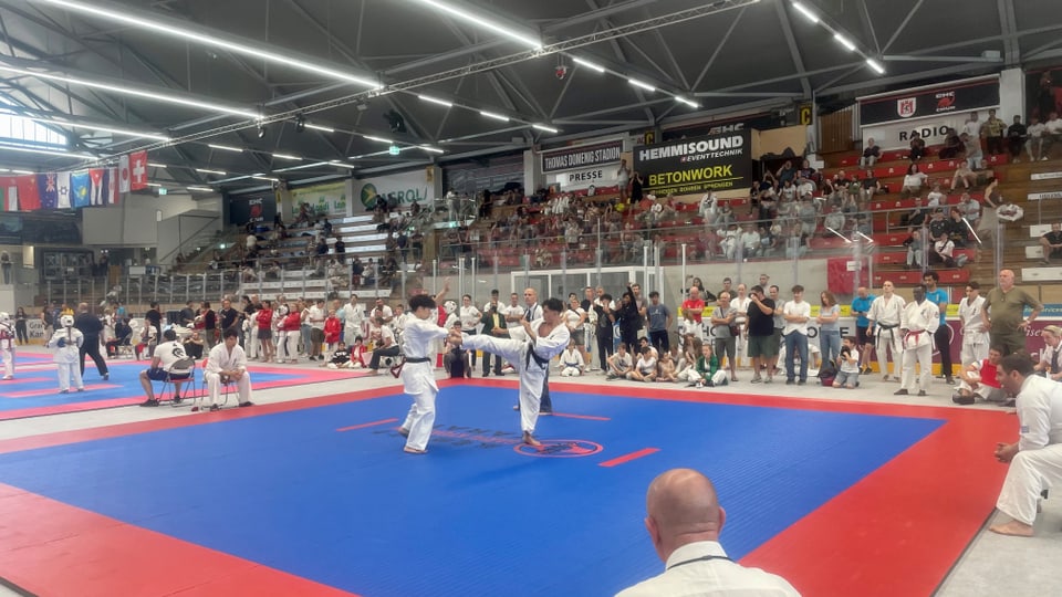 Karate Turnier «Trimmiser Cup» Thomas Domenig Stadion Chur 