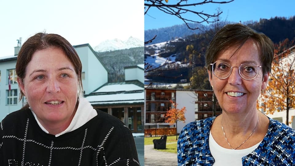 purtret da Sandra Luzio e Claudia Tomaschett