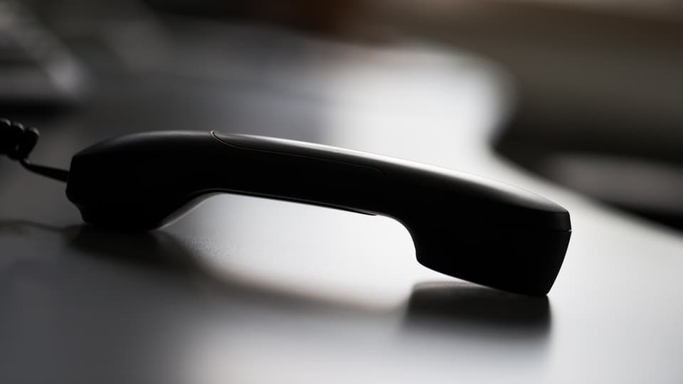 Telefon sin maisa.