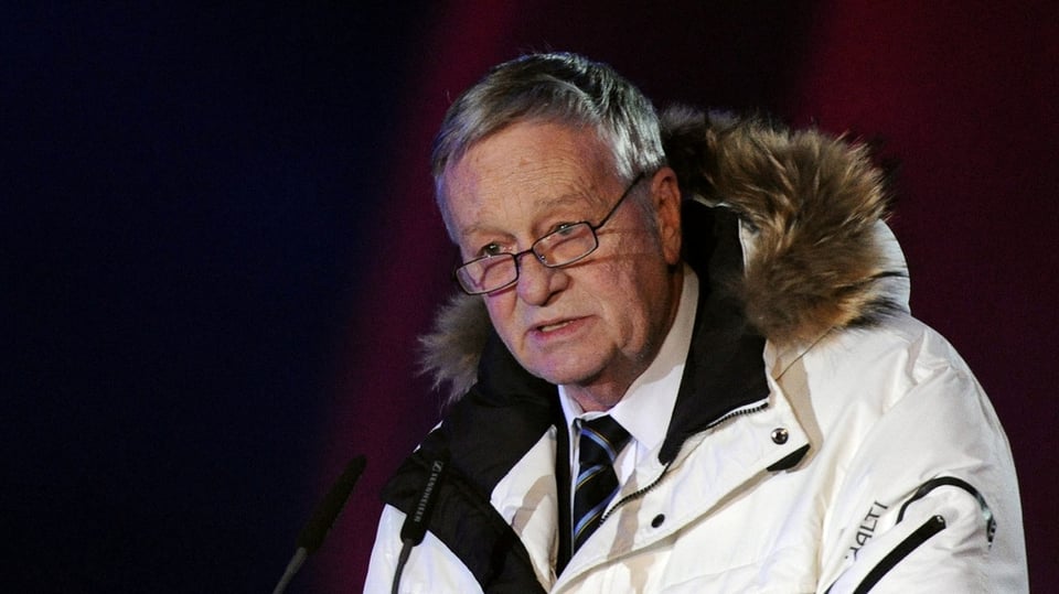 Il president da la FIS Gian Franco Kasper.