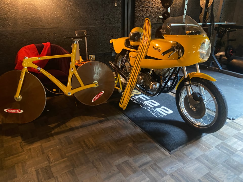En l'exposiziun.